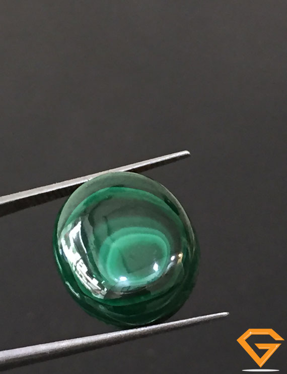 20.39 ct Natural Certified Malachite stone